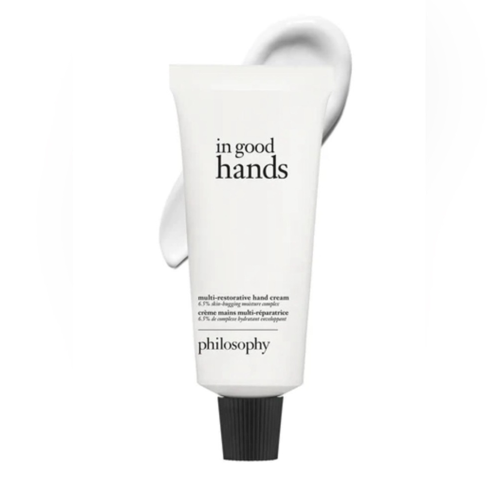 Philosophy 3.9 oz In Good Hands. Multi-Restorative Hand Cream - UNSCENTED -NEW